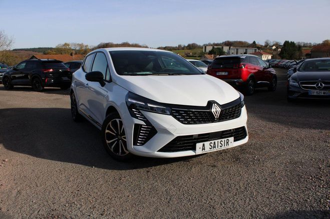 Renault Clio VI TECHNO TCE 90 CV GPS 3D CAMRA USB JA Blanc Cristal de 2025