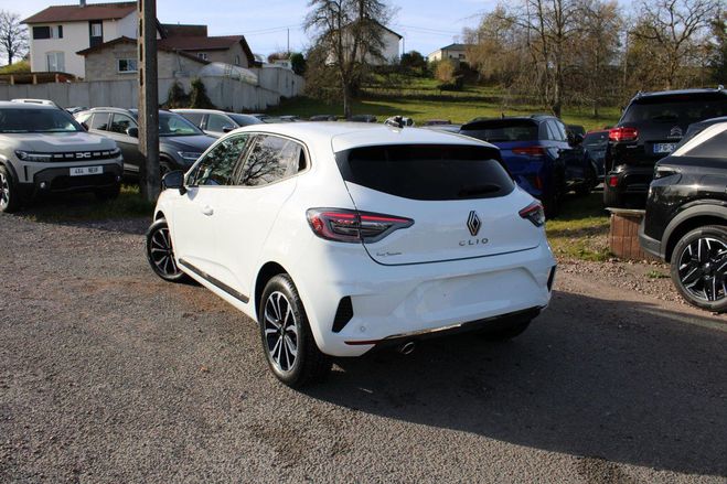 Renault Clio VI TECHNO TCE 90 CV GPS 3D CAMRA USB JA Blanc Cristal de 2025