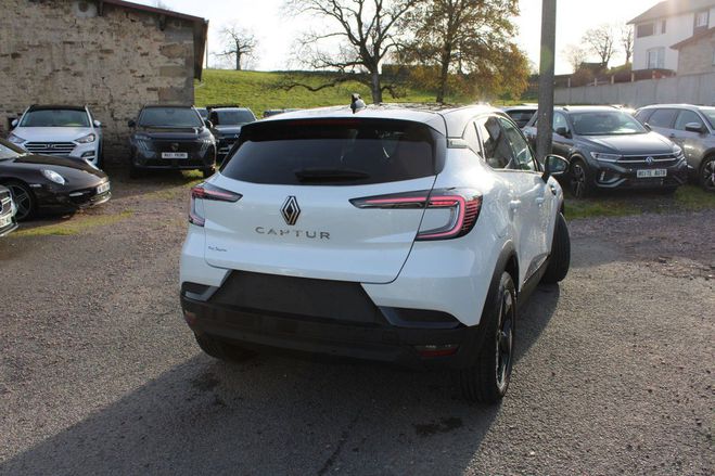 Renault Captur 5 TCE 160 CV TECHNO HYBRIDE GPS 3D CAM�R Blanc / Toit Noir de 2025
