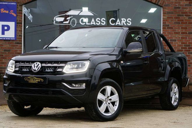 Cliquer pour voir la photo suivante Volkswagen Amarok 3.0 V6 TDi HIGHLINE TVA-BTW RECUP GPS CA Noir Métallisé de