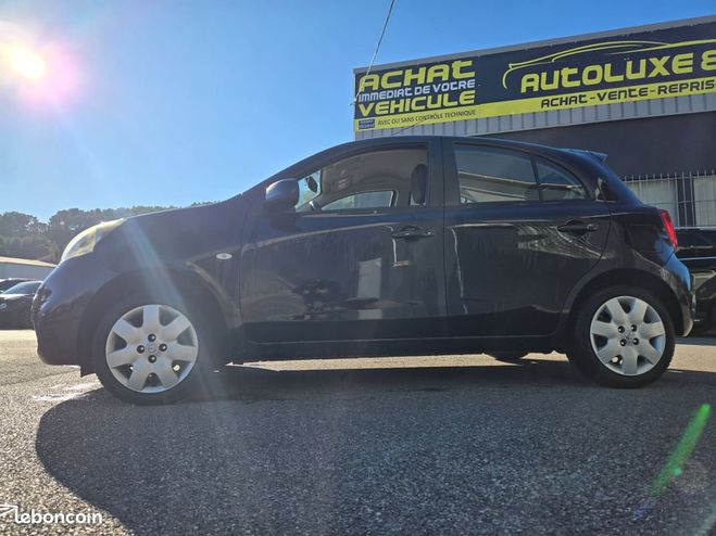 Nissan Micra 1.2 i 80 cv garantie HISTORIQUE COMPLET Noir de 2015