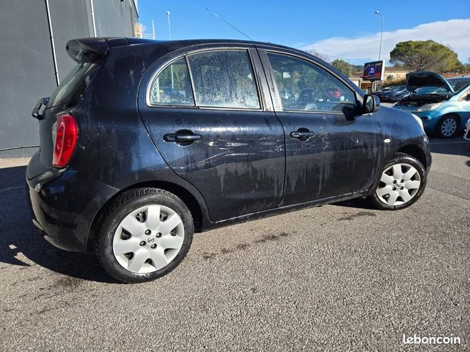 Nissan Micra 1.2 i 80 cv garantie HISTORIQUE COMPLET Noir de 2015