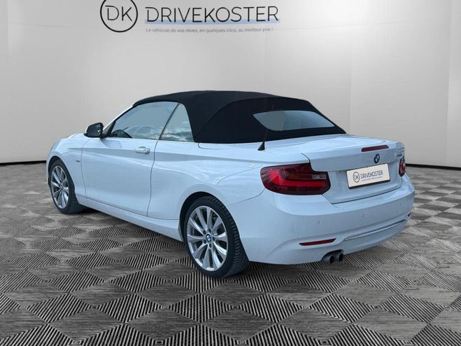 BMW Serie 2 228i Cabriolet - BVA F23 Luxury PHASE 1 Blanc de 2016