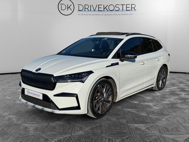 Cliquer pour voir la photo suivante Skoda Enyaq IV 60 Sportline PHASE 1 BLANC de 2021