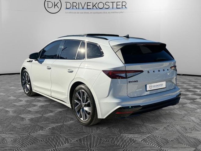 Skoda Enyaq IV 60 Sportline PHASE 1 BLANC de 2021