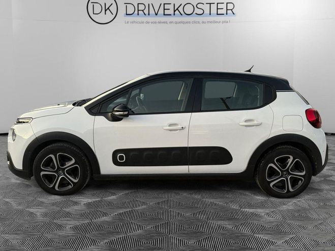 Citroen C3 1.6 BlueHDi - 100 cv - Shine Blanc mtallis de 2018