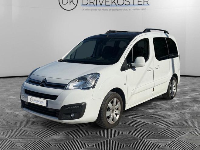 Cliquer pour voir la photo suivante Citroen Berlingo II 1.6 BlueHDi S&S - 100 cv - Shine BLANC de 2015