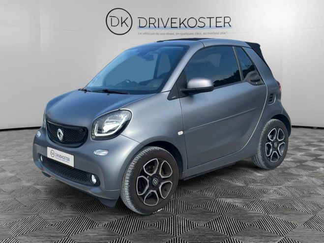Smart Fortwo 0.9i - 90 cv - BV Twinamic - Prime GRIS FONCE de 2019