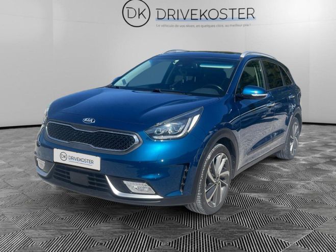 Kia Niro Hybride 1.6 GDi - 105 + 43.5 ch - BV DCT BLEU FONCE de 2017