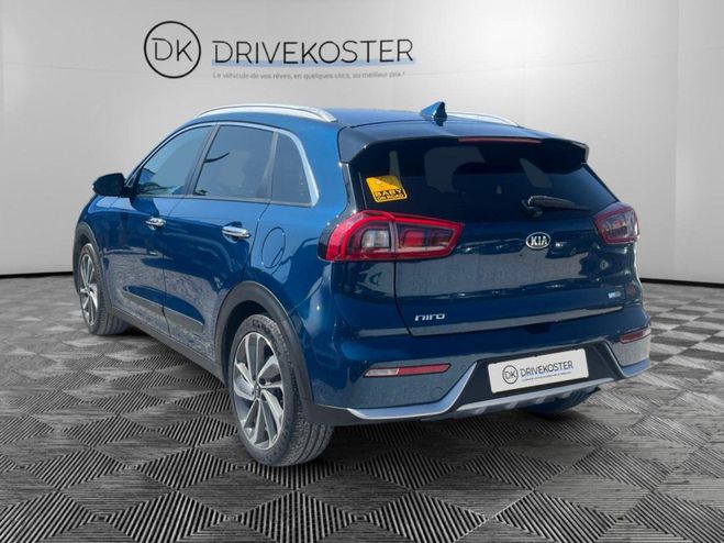 Kia Niro Hybride 1.6 GDi - 105 + 43.5 ch - BV DCT BLEU FONCE de 2017