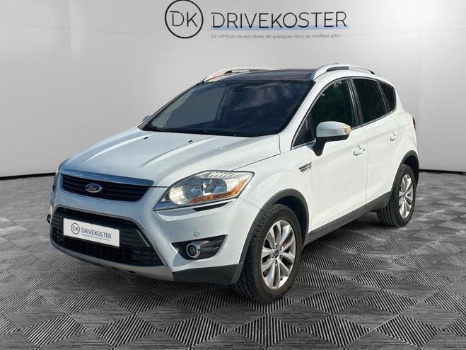 Ford Kuga 2.0 TDCi FAP - 140 - BV Powershift 4x4 T BLANC de 2012