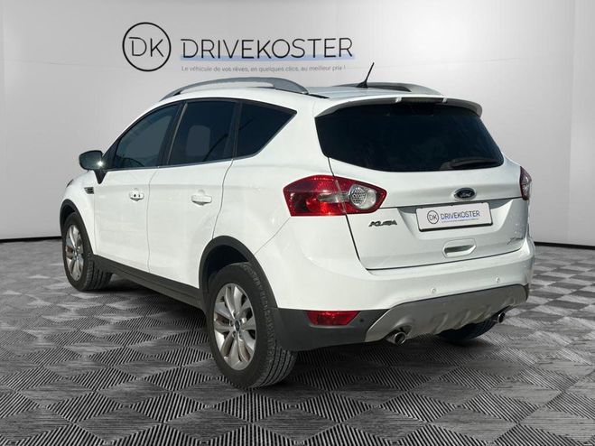 Ford Kuga 2.0 TDCi FAP - 140 - BV Powershift 4x4 T BLANC de 2012