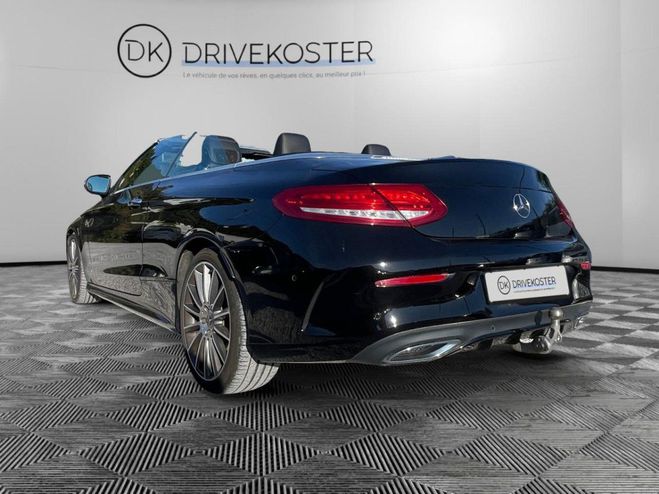 Mercedes Classe C Cabriolet 220 d - BVA 9G-Tronic - BM 205 Noir de 2017