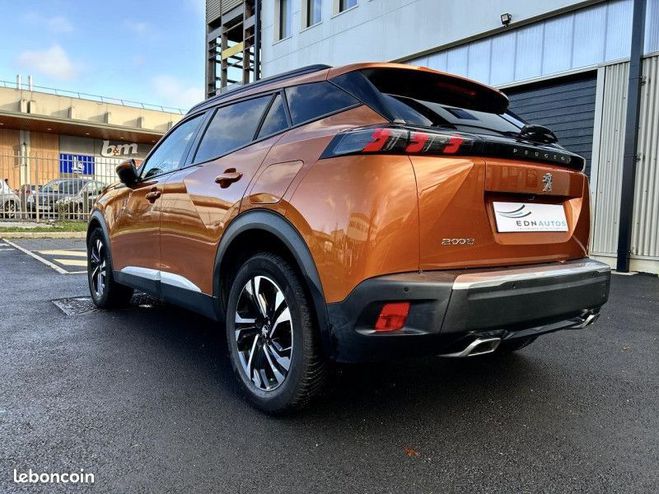 Peugeot 2008 1.2 PURETECH 130 ALLURE EAT8 1RE MAIN Orange de 2020