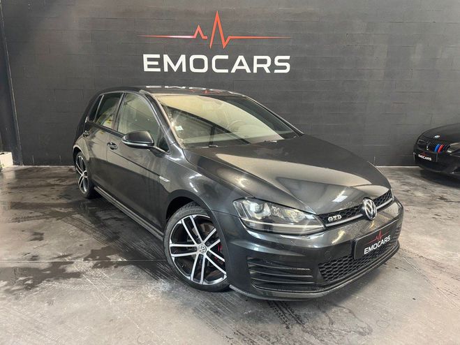 Volkswagen Golf VII GTD 2.0 TDI 184 DSG6 Noir de 2014