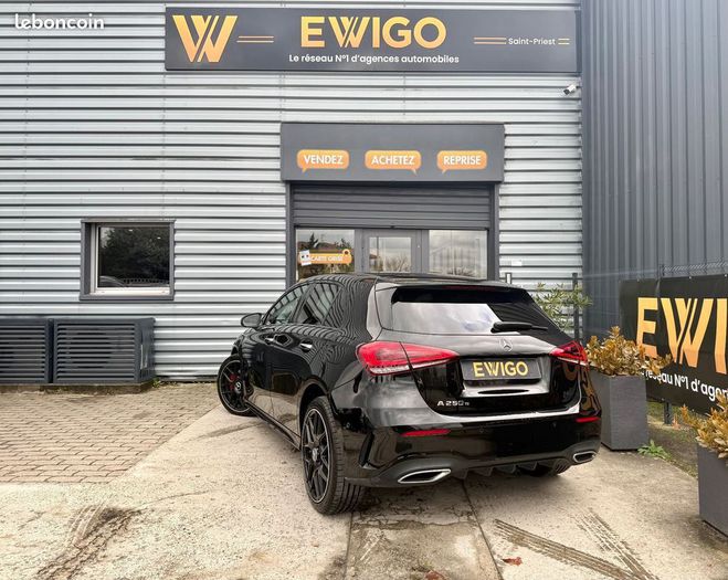 Mercedes Classe A 1.3 250e amg line phev hybrid 218ch 8g-d Noir de 2021