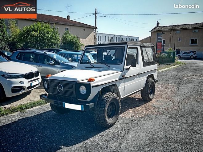 Mercedes Classe G 230 GE Cabriolet 126 cv Anne 1989 Blanc de 1989