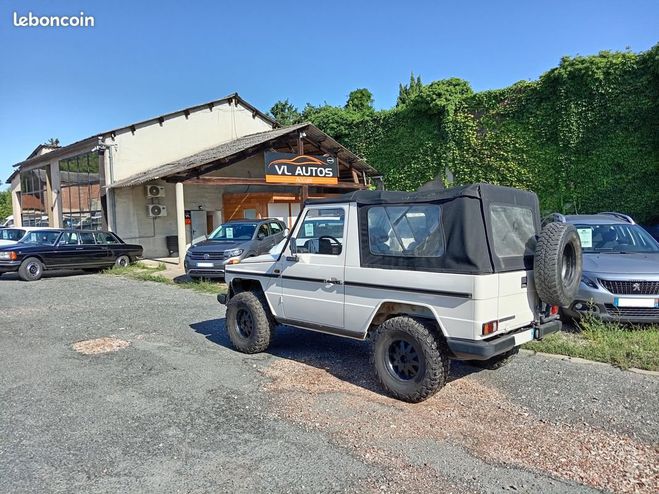 Mercedes Classe G 230 GE Cabriolet 126 cv Anne 1989 Blanc de 1989