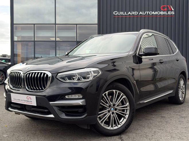 BMW X3 XDRIVE 25 d LUXURY 231ch (G01) BVA8 Noir de 2018