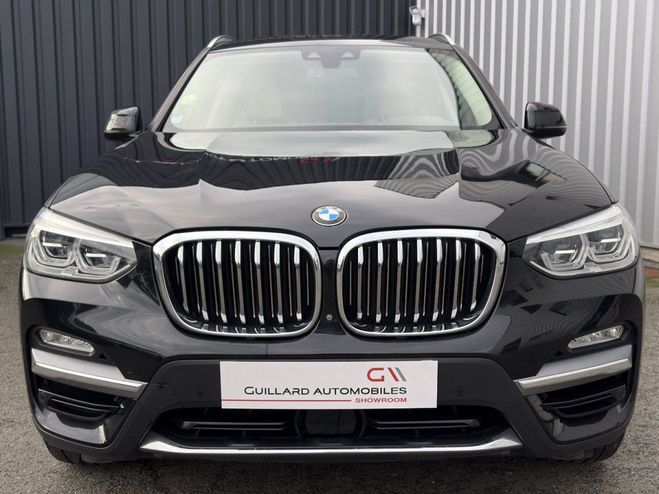 BMW X3 XDRIVE 25 d LUXURY 231ch (G01) BVA8 Noir de 2018