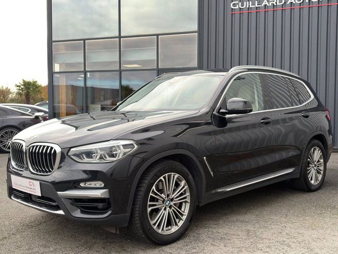 BMW X3 XDRIVE 25 d LUXURY 231ch (G01) BVA8 Noir de 2018