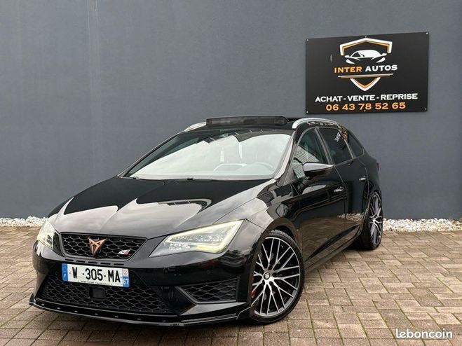 Seat Leon ST CUPRA 280CH REMUS Noir de 2015