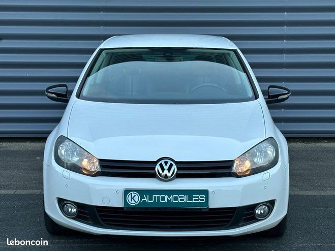 Volkswagen Golf VI 1.4 80CH 124000Km DITION MATCH BVM5  Blanc de 2012