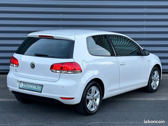 Volkswagen Golf VI 1.4 80CH 124000Km DITION MATCH BVM5  Blanc de 2012