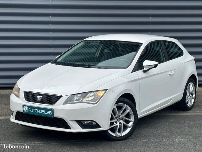 Cliquer pour voir la photo suivante Seat Leon III 1.2 TSI 110CH ÉDITION STYLE 140000KM Blanc de 2014