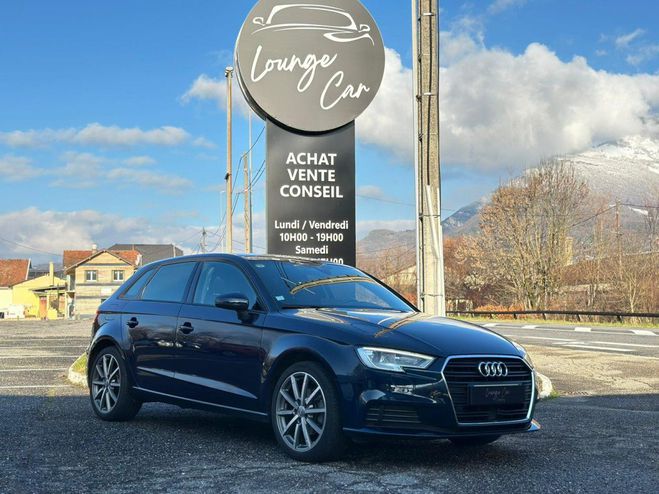 Cliquer pour voir la photo suivante Audi A3 Sportback BUSINESS 2.0 TDI 150 S tronic Bleu de 2017