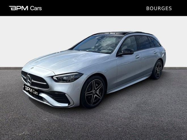 Cliquer pour voir la photo suivante Mercedes Classe C Break 220 d 197ch AMG Line Argent High-tech Métallisé de 2025