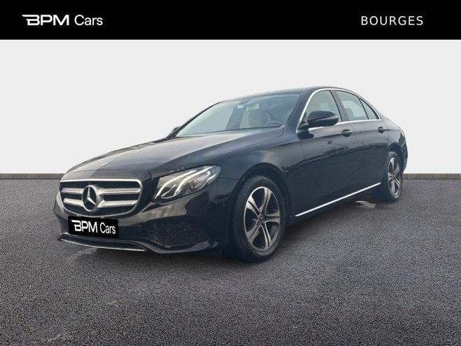 Mercedes Classe E 220 d 194ch Executive 9G-Tronic Noir Obsidienne de 2018