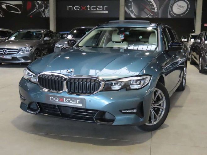 BMW Serie 3 Touring 318 dA G21 LED-CUIR SPORT-NAVI-D Bleu Mtallis de 