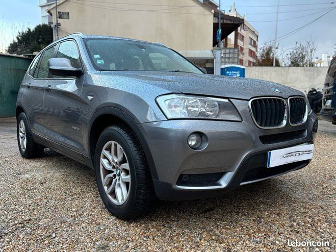 BMW X3 (F25) sDrive18d 143 Executive Boite auto Gris de 2013