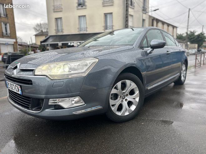 Citroen C5 2l hdi 136cv bote automatique exclusive Gris de 2008