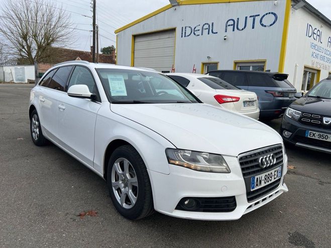 Audi A4 Avant 2.0 TDI 140CH DPF AMBITION LUXE MU Blanc de 2008