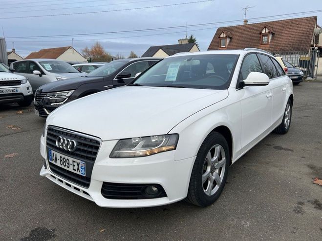 Audi A4 Avant 2.0 TDI 140CH DPF AMBITION LUXE MU Blanc de 2008