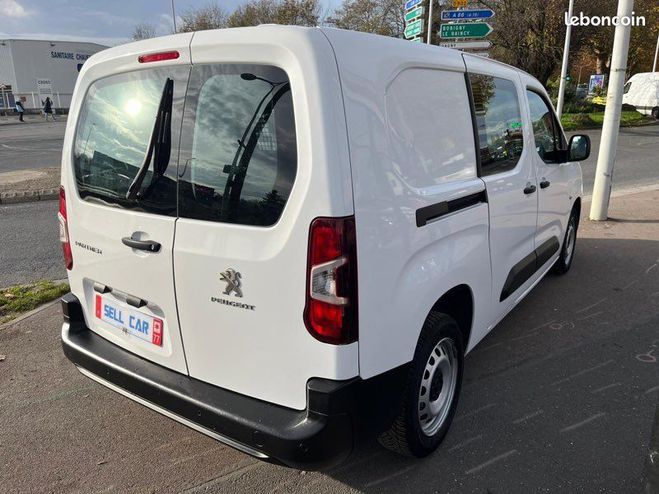 Peugeot Partner Cabine approfondie bluehdi 100ch 5 place Blanc de 2021
