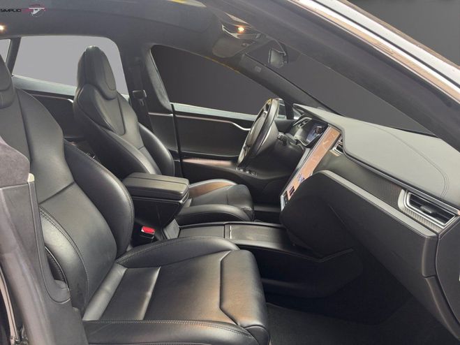 Tesla Model S 75D Dual Motor SUPERCHARGE GRATUITE A VI Noir de 2017