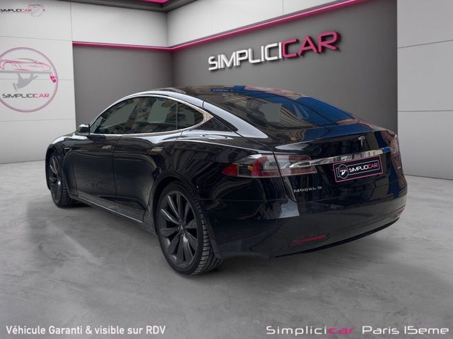 Tesla Model S 75D Dual Motor SUPERCHARGE GRATUITE A VI Noir de 2017