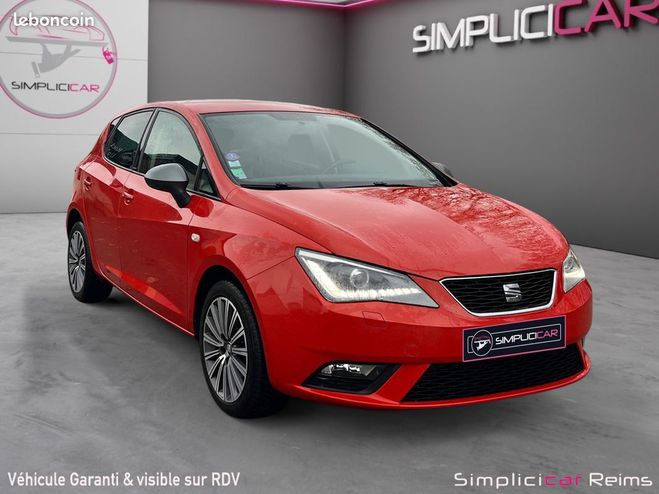 Cliquer pour voir la photo suivante Seat Ibiza 1.2 TSI 90 Ch Connect Garantie 12 mois Orange de 2016
