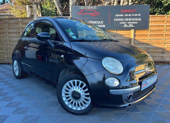 Cliquer pour voir la photo suivante Fiat 500 1.2i 69ch Noir de 2011