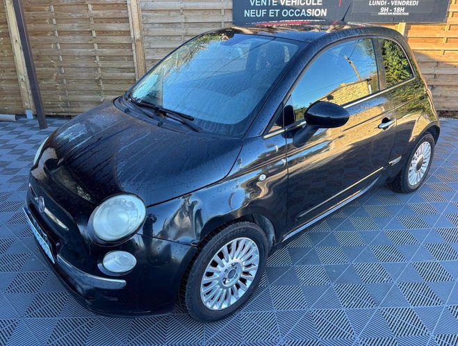 Fiat 500 1.2i 69ch Noir de 2011