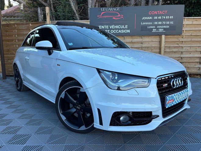 Audi A1 1.6 TDI 105ch S Line Blanc de 2014