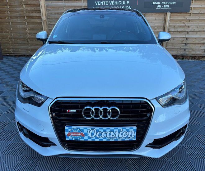 Audi A1 1.6 TDI 105ch S Line Blanc de 2014