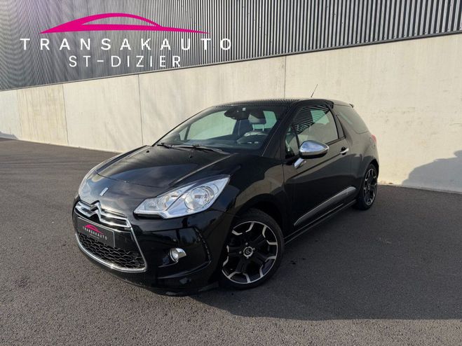 Cliquer pour voir la photo suivante Citroen DS3 e-HDi 115 Airdream Sport Chic - Régulate Noir de 2012