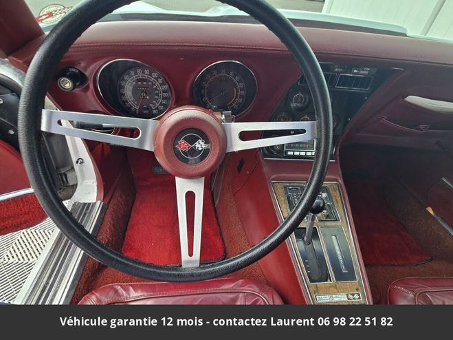 Chevrolet Corvette C3 stingrey l48 1975 tout compris Blanc de 1975