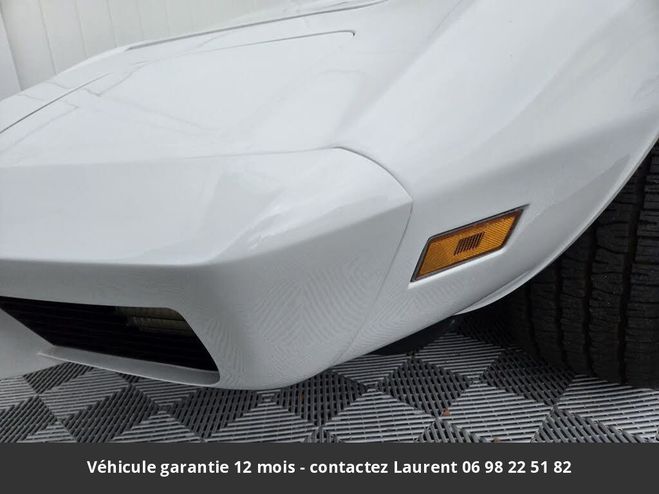 Chevrolet Corvette C3 stingrey l48 1975 tout compris Blanc de 1975