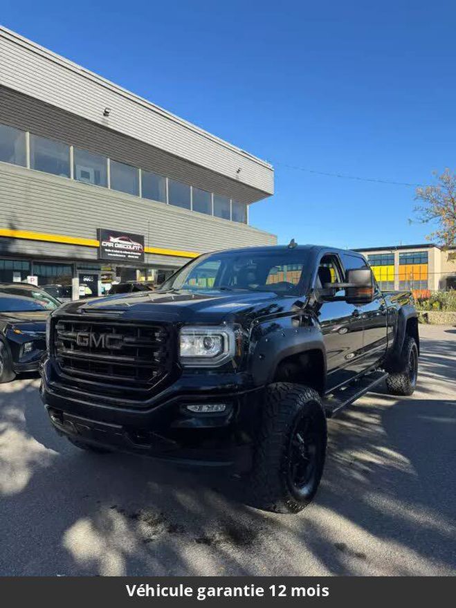 Cliquer pour voir la photo suivante Gmc Sierra crew cab 4x4 tout compris hors homologat Noir de 2017
