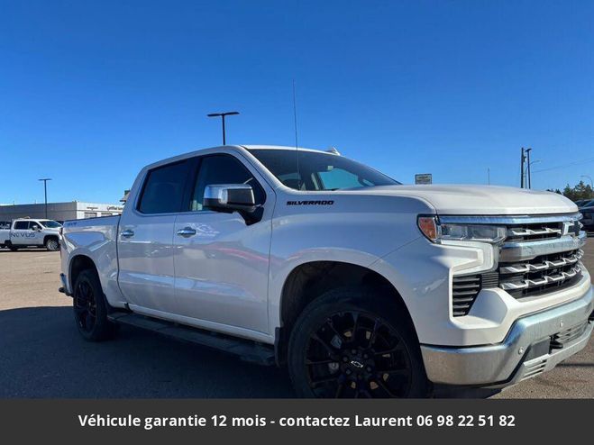 Chevrolet Silverado ltz 6.2l crew cab 4x4 tout compris hors  Blanc de 2023